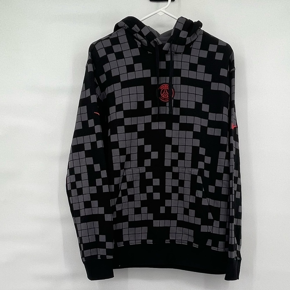 Nike Paris Saint Germain black gray Hoodie
